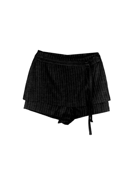 Chic Pinstripe Skirt IS525