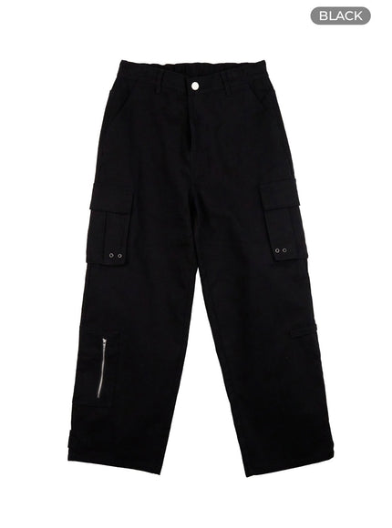 mens-cargo-buttoned-wide-fit-pants-io428