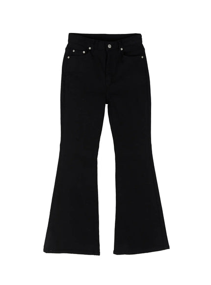 Fleece-Lined Bootcut Pants ID510