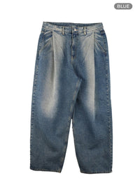 mens-washed-pintuck-baggy-jeans-ia402