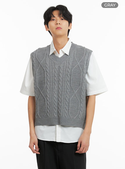 mens-classic-cable-knit-v-neck-vest-ia401