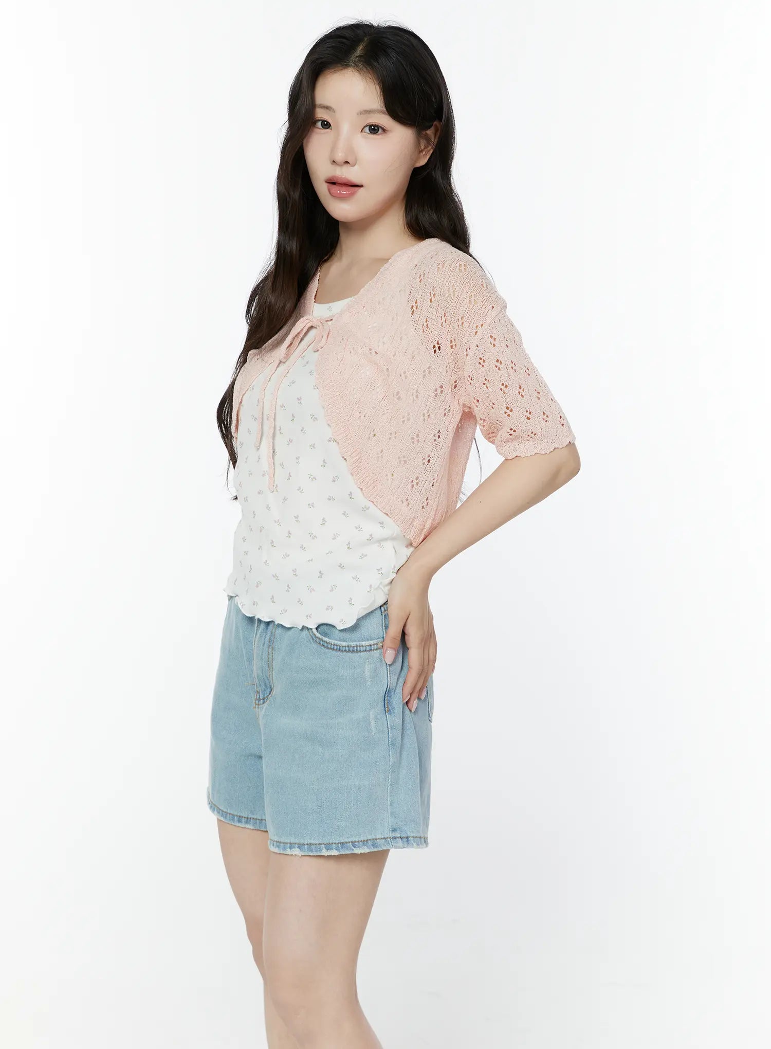 half-sleeve-lace-knit-cardigan-iy507