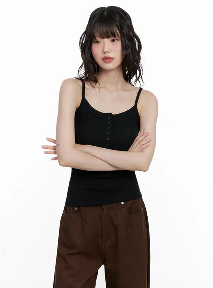 ribbed-button-front-tank-top-il531