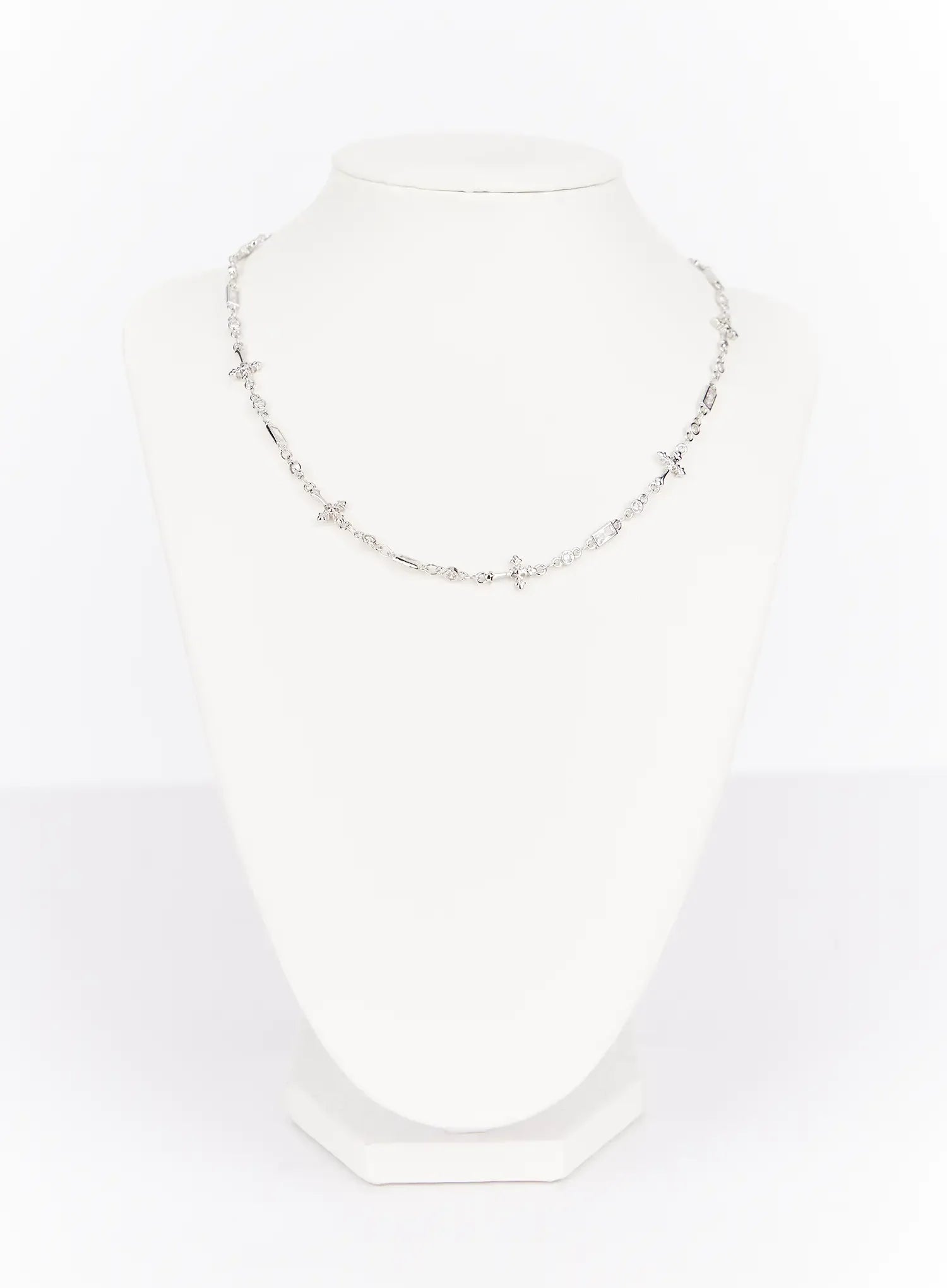 cubic-cross-chain-necklace-im531