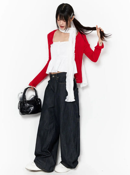 simple-round-neck-cardigan-iy526