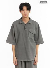 mens-washed-oversized-cotton-collar-t-shirt-ia401