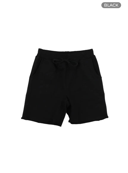 mens-destroyed-hem-cotton-shorts-ia402