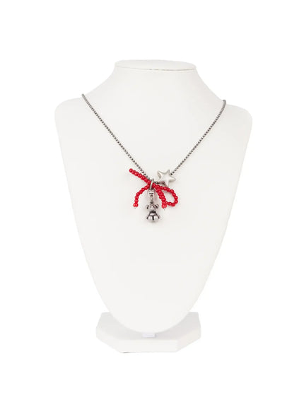 red-ribbon-necklace-id529