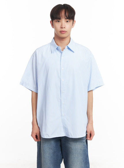 mens-short-sleeve-buttoned-striped-shirt-ia521