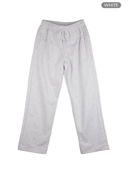 mens-banded-cotton-solid-sweatpants-white-is412