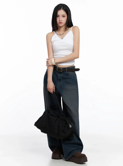 sleeveless-ruched-lace-cami-is525