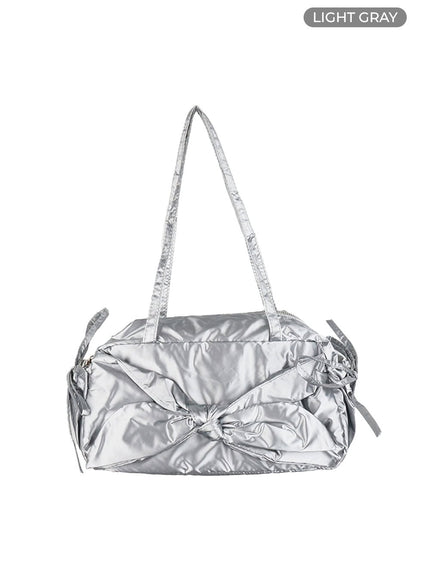 metallic-twist-ribbon-shoulder-bag-il419