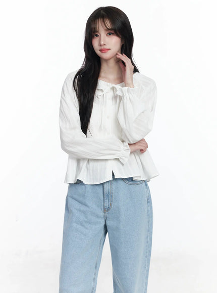 ribbon-frill-blouse-ij529