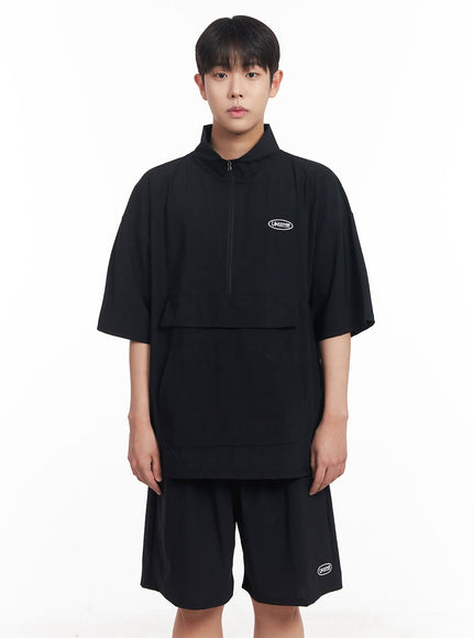 mens-oversize-half-zip-windbreaker-top-ia525