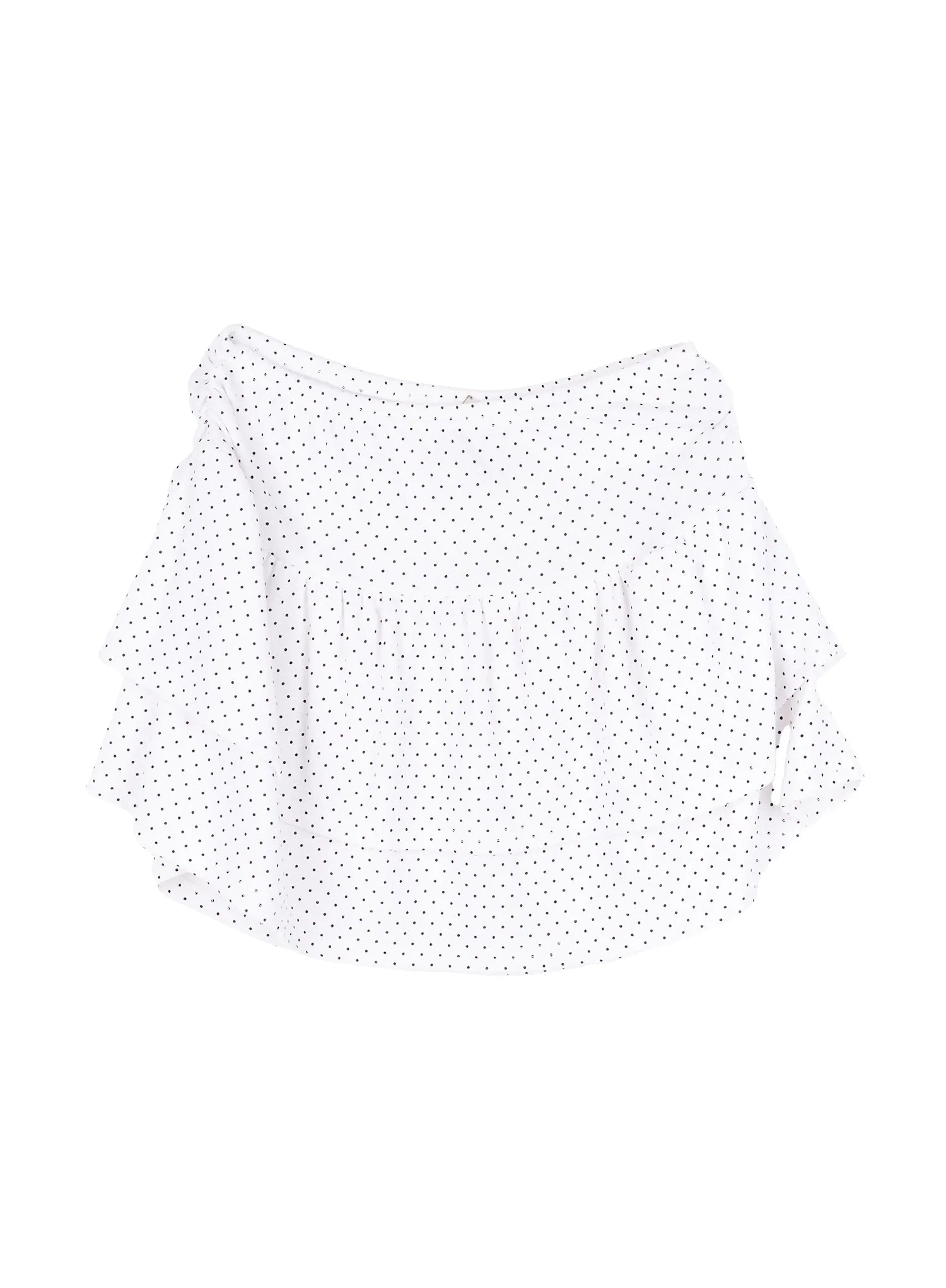 polka-dot-ruffle-mini-skirt-iy507