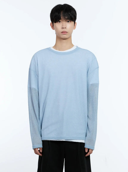 Men's Mesh Long-Sleeve Top IG501
