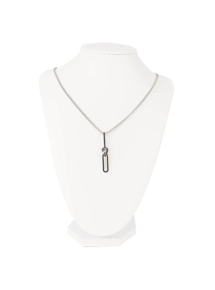 mens-chain-necklace-il511 / Silver