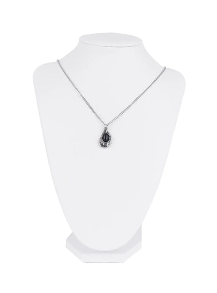 mens-minimalist-chain-necklace-il518 / Silver