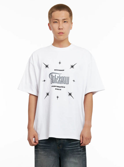 mens-star-graphic-tee-il518 / White