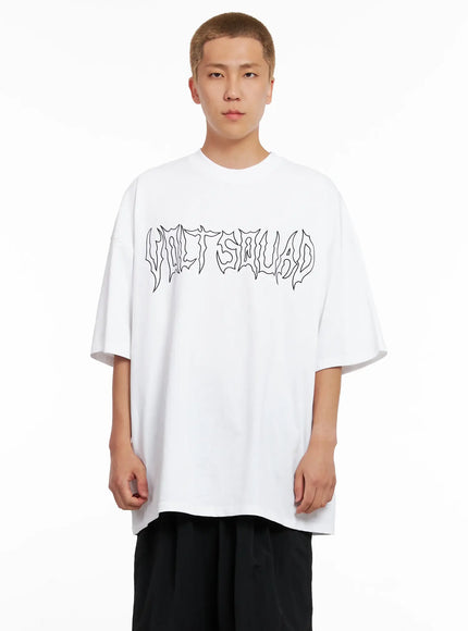 mens-oversized-graphic-tee-il521 / White