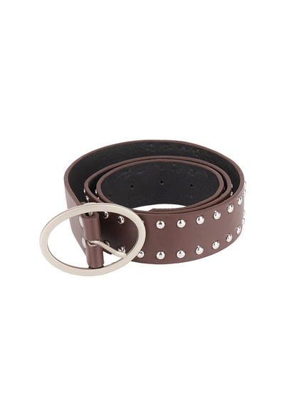 twin-stud-faux-leather-belt-iy502
