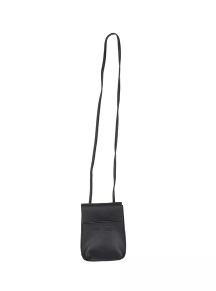 Men's Everyday Black Crossbody Bag IL516