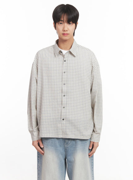 mens-loose-fit-checkered-collared-shirt-ia510