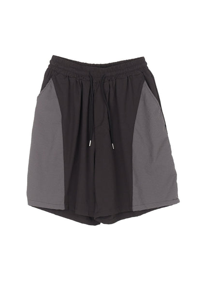 mens-two-tone-wide-leg-shorts-iy520