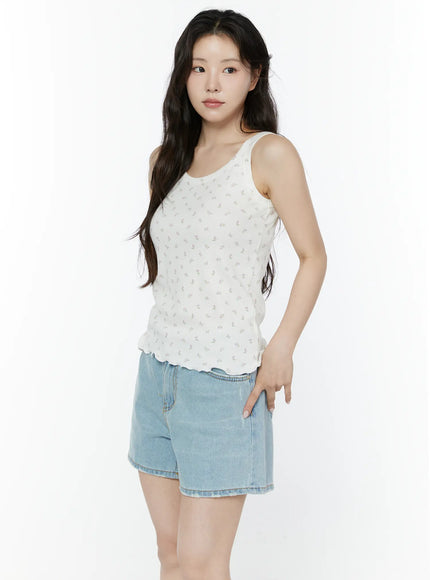 floral-ribbed-double-strap-tank-iy507