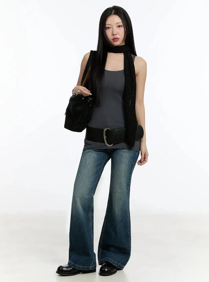 Basic U-Neck Tank Top IM509