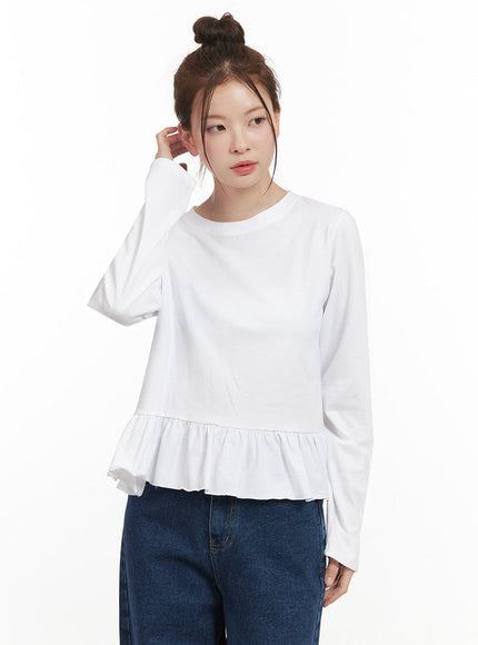 elegant-frill-long-sleeve-top-ij530