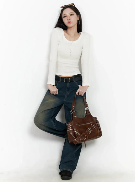 Naom Vintage Wide Jeans IF502