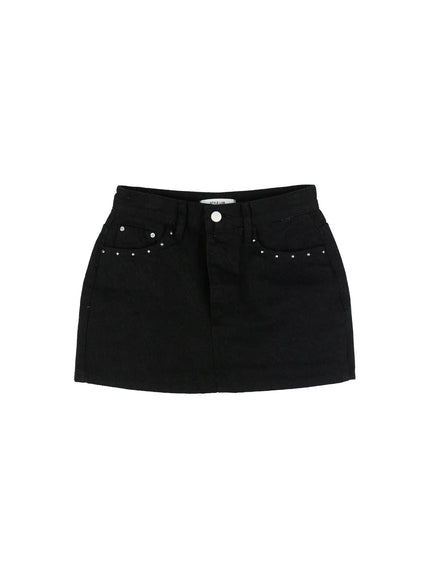 Studded Mini Skirt IS525
