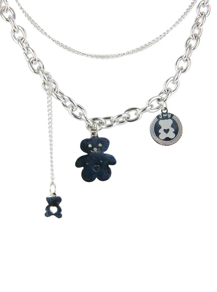 mens-triple-teddy-bear-necklace-il529