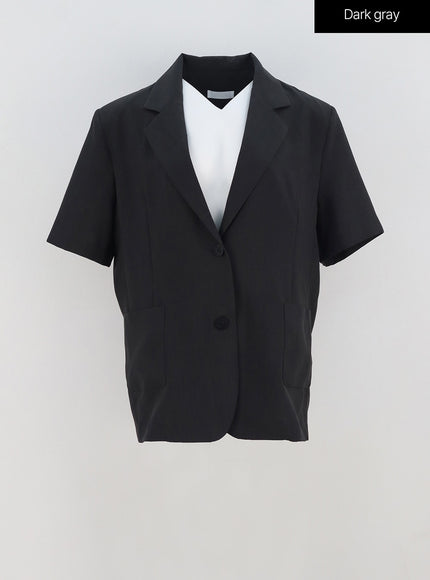 Short Sleeve Jacket IA326