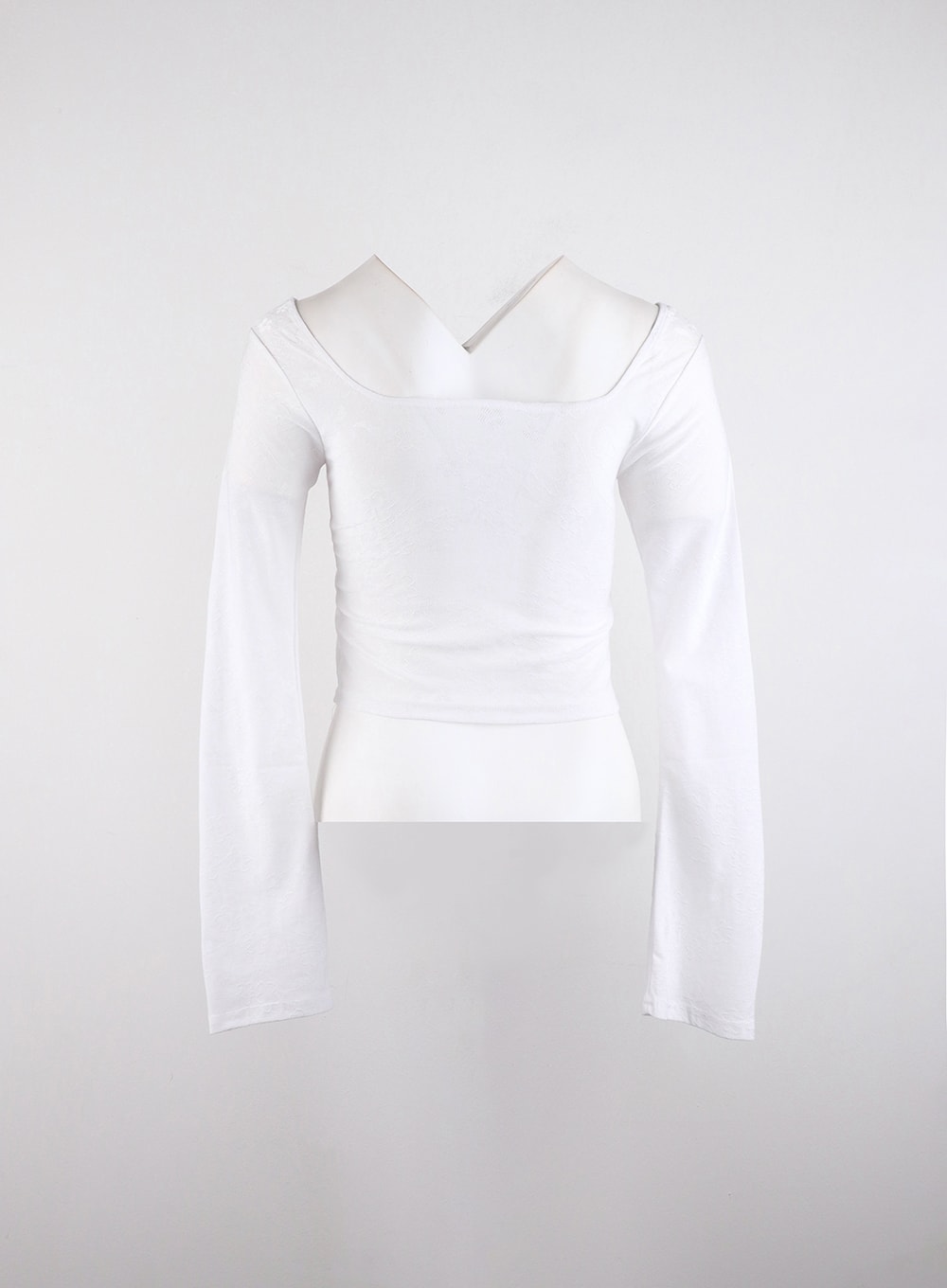 square-neck-laced-corset-long-sleeve-id315