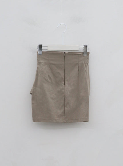 Tulip Wrap Miniskirt IS05