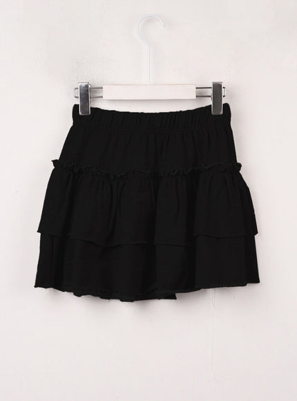 frill-layered-mini-skirt-ij410