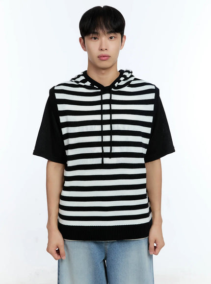 mens-striped-knit-sleeveless-hoodie-ig515