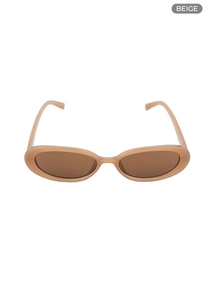 oval-sunglasses-is402 / Beige