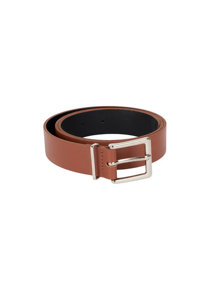 classic-square-buckle-belt-io520 / Beige