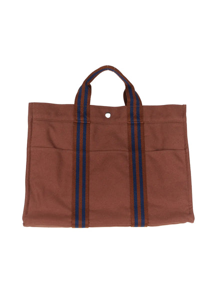 contrast-canvas-square-bag-is516 / Brown