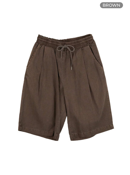 mens-bermuda-jorts-iu414 / Brown