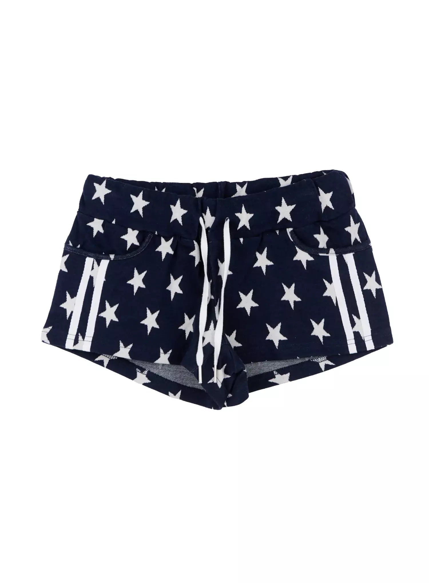 comfy-patterned-shorts-in514 / Dark blue