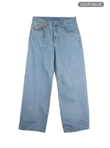 mens-wide-fit-jeans-il412 / Light blue