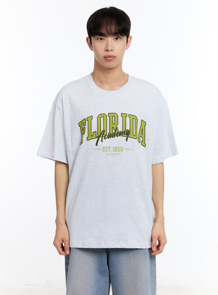 men-s-florida-graphic-t-shirt-iy530 / Light gray
