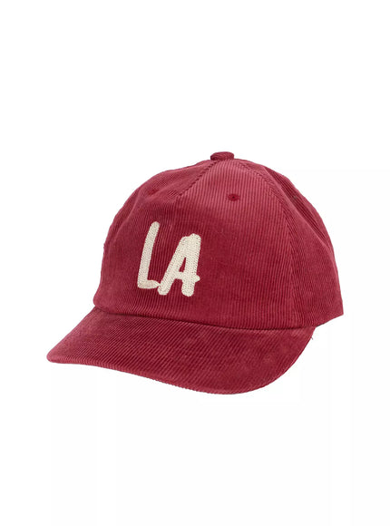 textured-lettering-cap-ij509 / Red