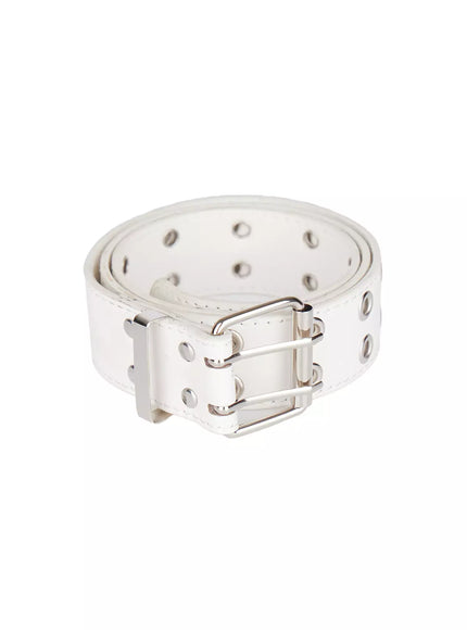 double-eyelet-belt-iu524 / White