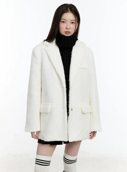 oversized-two-button-wool-coat-id511 / White