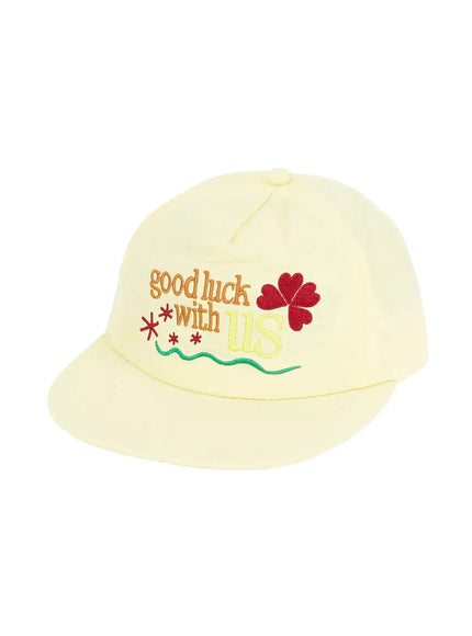 graphic-lettering-baseball-cap-iy526 / Yellow